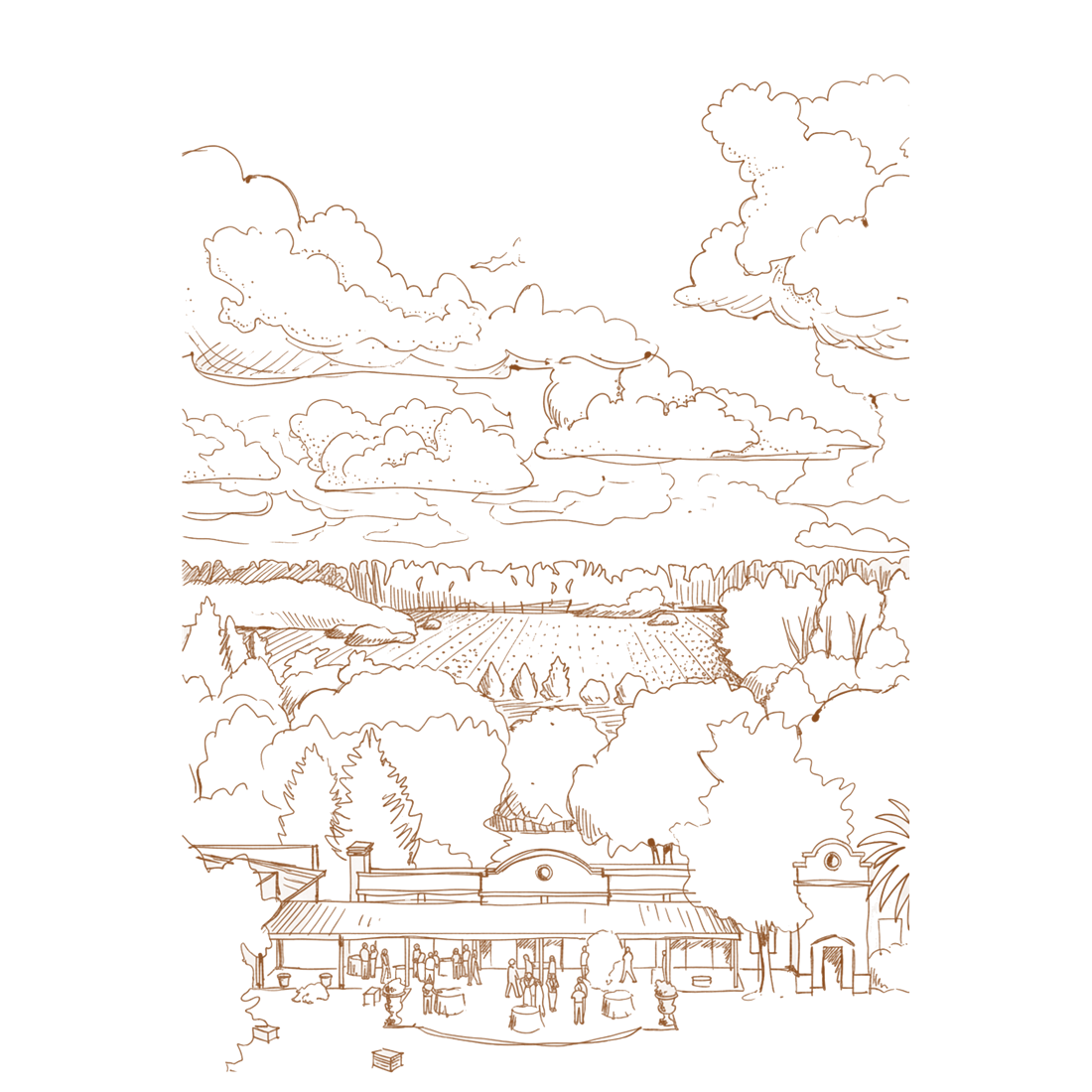 Ilustración de Álamos de Cañuelas